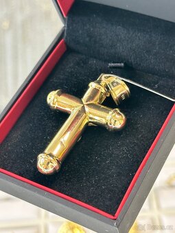 Zlatý přívěsek kříž 8,60g - 3