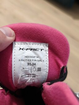 Dívčí rostoucí brusle vel. 31 - 34 - 3