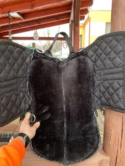 Jezdecký pad beránkový Pony/cob - 3