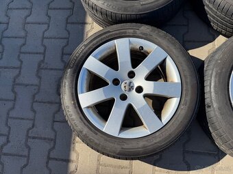 4x al kola 4x108 16 + pneu letní 205/55 R16 - 3