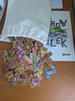 Desková hra Ostrov koček+rozšíření Pozdě ale přede,v obalech - 3