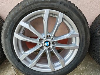 Originál alu kola r19 BMW X5, zimní pneu 255/50 R19 - 3