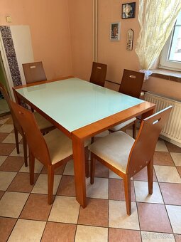 Stůl a 6 židlí - 3