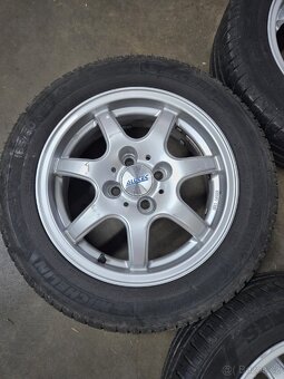 Alu kola 4x100 + letní pneu 185/60 r15 - 3