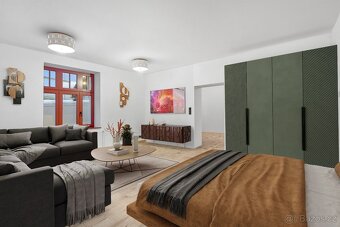 Prodej bytu 2+kk, 53m² s předzahrádkou - 3