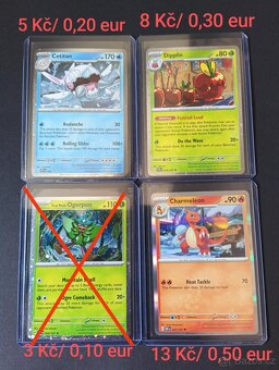 Pokémon karty 1 - 3
