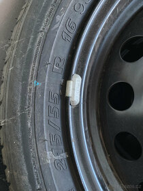 Letní kola Citroen 215/55R16 3 kusy - 3
