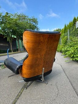 Křeslo s podnožkou Hermann Miller Eames Lounge Otoman - 3