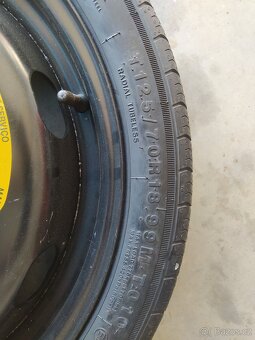 Dojezdové kolo R 18 DOT 0521 na Škoda , VW , Seat , Audi - 3