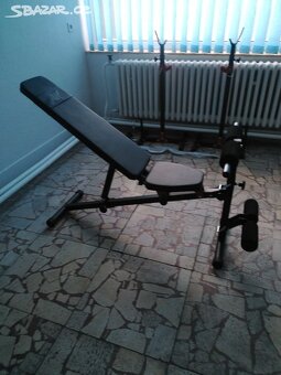 NOVÁ Variabilní posilovací lavice MARBO MH-L111 2. - 3