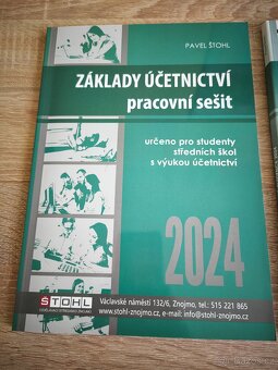 Učebnice a prac. sešit Základy účetnictví a daňová evidence - 3