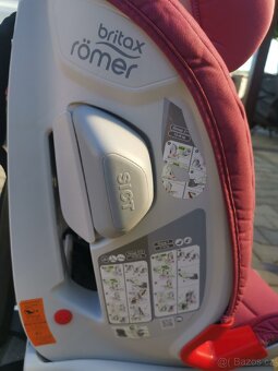 Prodám autosedačku Britax Römer advansafix III SICT - 3