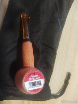 malá fajfka, dýmka Missouri Meerschaum dovoz z USA, nová - 3