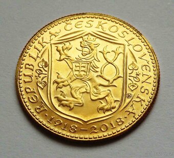 Svatováclavský dukát 2018 s puncem, pouze 100 ks - 3