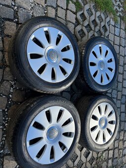 4x alu disky 5x112 R16, letní pneu 70% - 3