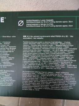 Parkside zahradní kombinované nářadí - 3