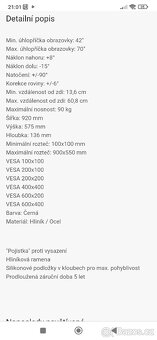 TV držák Stell SHO 8055 Pro - 3