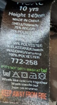 Dětská zimní bunda Next, v.140 (10 let) - 3