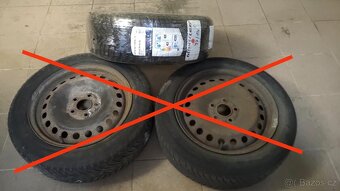 Prodám 1ks zimní pneu 205/55 r16 - 3