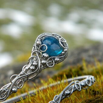 Souprava apatitových šperků od Ramaalf - 3