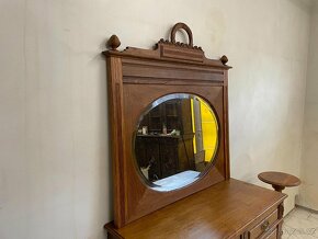 Starožitné zrcadlo Louis XVI. - 3