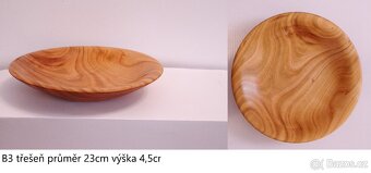 Dřevěné misky -krásný a praktický dárek - 3