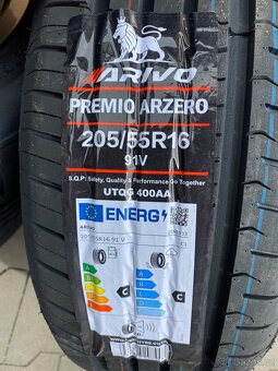 5x112 R16 Škoda + 205/55 R16 91V letné - 3
