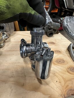 Jawa 500 OHC - Karburátor dvoušoupě - 3