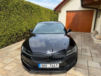 Škoda Superb 3 2.0 TDI 2023/6 DSG Sportline 1.majitel - 3