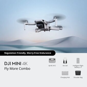 DJI Mini 4K Fly More Combo – téměř nový, záruka - 3