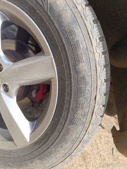 17"Disky + Nokian WR SUV3 225/65/17 - 3