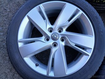 Prodám sadu Orig ALU kol Opel 215/50R17 letní - 3