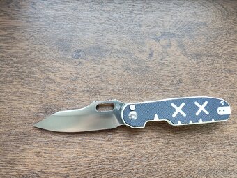 Kizer Cormorant Black/White G10 - 3