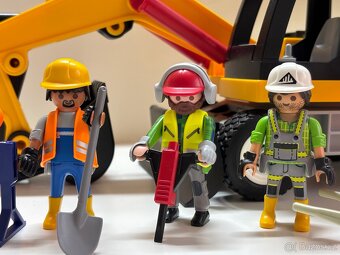 Playmobil bagr stavba 1 - 3