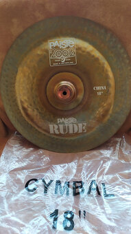 PAISTE 18" Rude China - 3