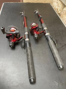 Sada na kapra. Prut 3.6m Hunter pro, navijak serie 5000 - 3
