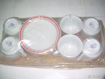 porcelánové soupravy na kávu aj - 3