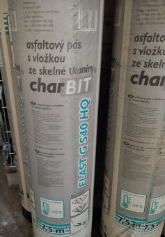 Asfaltové pásy Charvát CharBIT Elast G S40 HQ 11 rolí 7,5m - 3