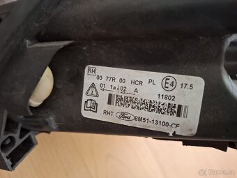 Originál pravé světlo ford focus mk2 fl černé - 3