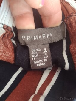Primark kratší širší letní dámské kalhoty velikost S. - 3