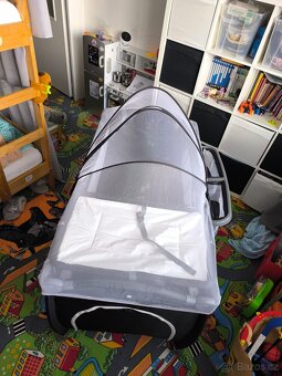 cestovní postýlka Clamaro Travel Black - 3
