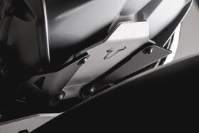 Přední prodloužení krytu motoru Černá / stříbrná. BMW R1200 - 3