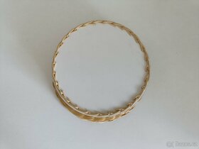 Proutěný košík - dekorační - 3