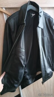 Kožená bunda vel. 58 - 3