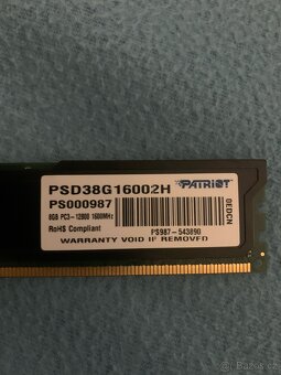 PATRIOT DDR 3 8Gb - 3