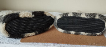 TV bačkory / papuče z merino vlny - 3