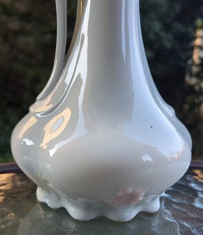 Secesní bleděmodrá karafa - ROYAL DUX - 3