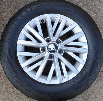 Originál sada disků VW T-Roc, Škoda Karoq 5x112 R16 - 3
