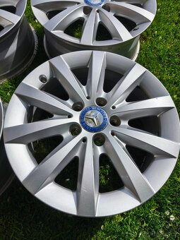 Originální alu kola Mercedes r16 5x112 třída A B - 3