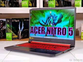 Herní notebook ACER NITRO | i7-9750H | 1660Ti 6GB | 16GB ram - 3